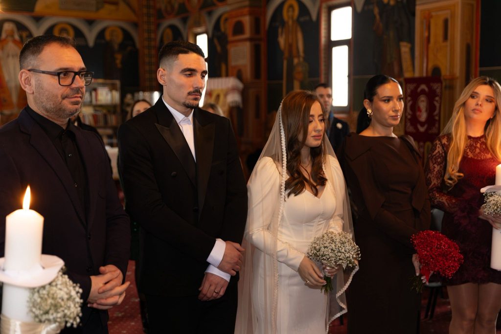 Olivia Cucoș s-a măritat de Valentine’s Day cu fotbalistul Dennis Furtună
